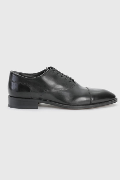 Scabal Black Oxford Light Shoe - Image 3