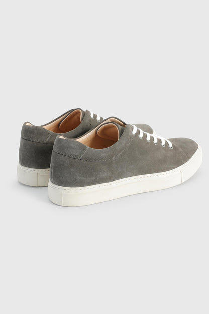 Grey Suede Calfskin Trainer - Image 2