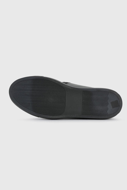 Black Calfskin High Trainer - Image 4