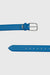Dorchester Deerskin Belt Galatic Blue - View 1