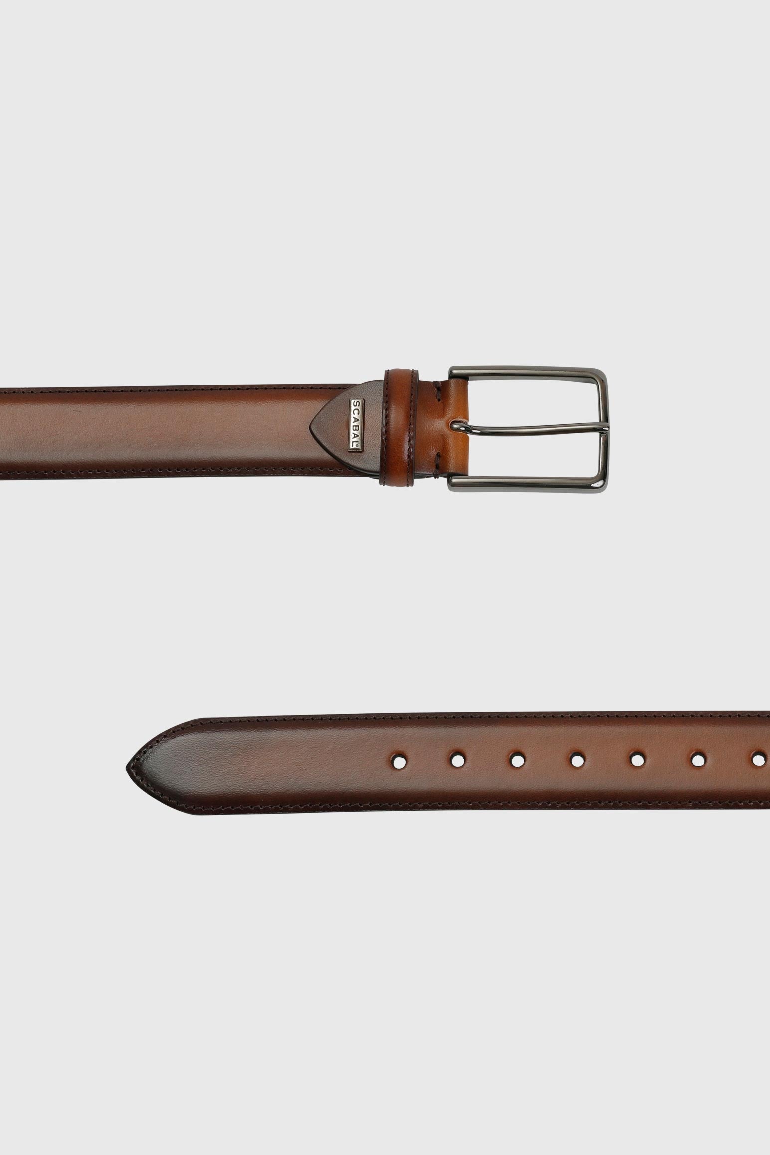 Dark Tobacco Banbridge Leather Belt Scabal dark-tobacco-banbridge-leather-belt-scabal