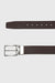 Sidmouth Calfskin Saffiano Reversible Belt Brown - View 1