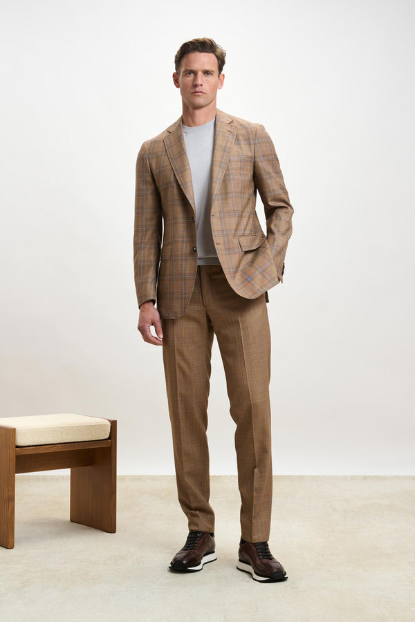 Rust Check Kenton Jacket Crossover