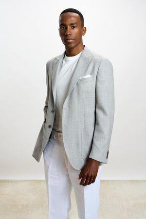 Kenton Jacket Rhapsody Light Grey - View 2