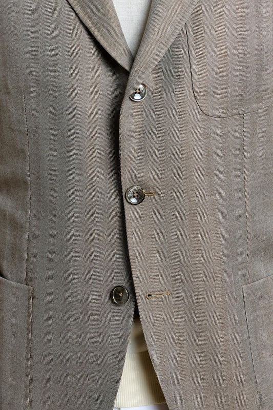 Soho Jacket Rhapsody Herringbone Grey - View 3