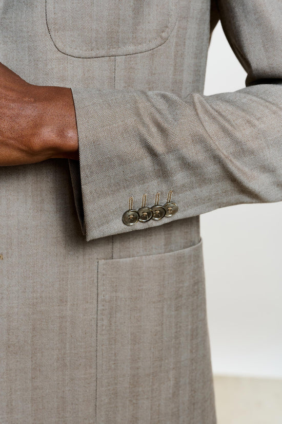 Soho Jacket Rhapsody Herringbone Grey - View 5