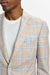 Soho Jacket Mosaic Check Light Beige Blue - View 3