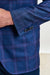Soho Jacket Mosaic Check Blue Red - View 5