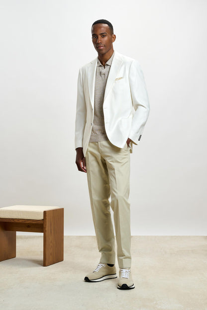 Soho Jacket Taormina Plain Offwhite - View 4
