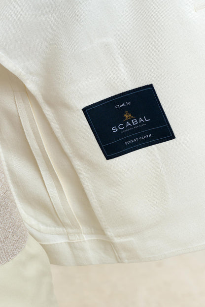 Soho Jacket Taormina Plain Offwhite - View 5