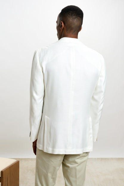 Soho Jacket Taormina Plain Offwhite - View 9