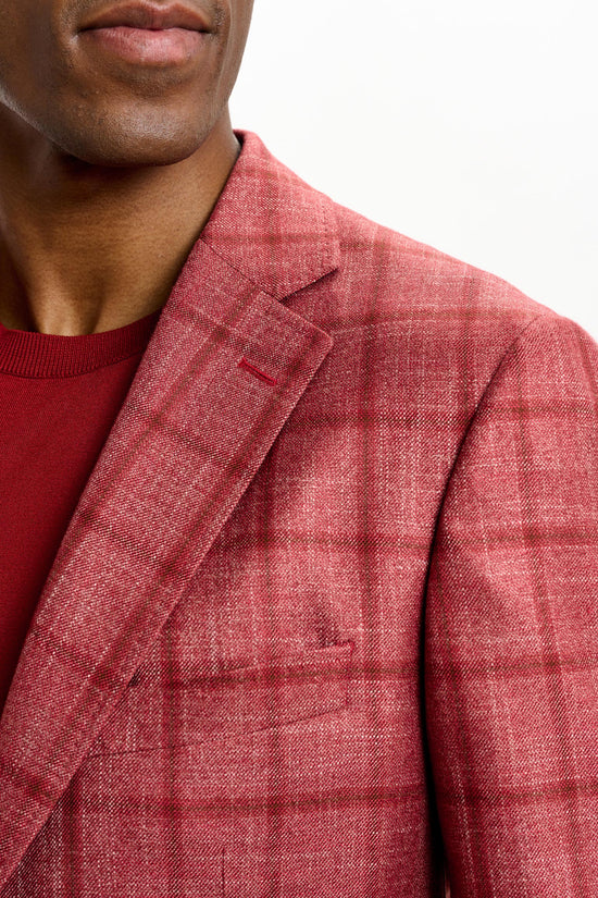 Soho Jacket Taormina Check Red - View 6