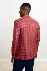 Soho Jacket Taormina Check Red - View 9