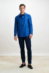 Chelsea Shirt Jacket Taormina Blue - View 3