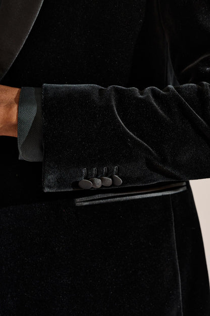 Tuxedo Velvets Black - View 4