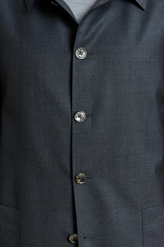 Chelsea Shirt Jacket Eton Grey - View 3