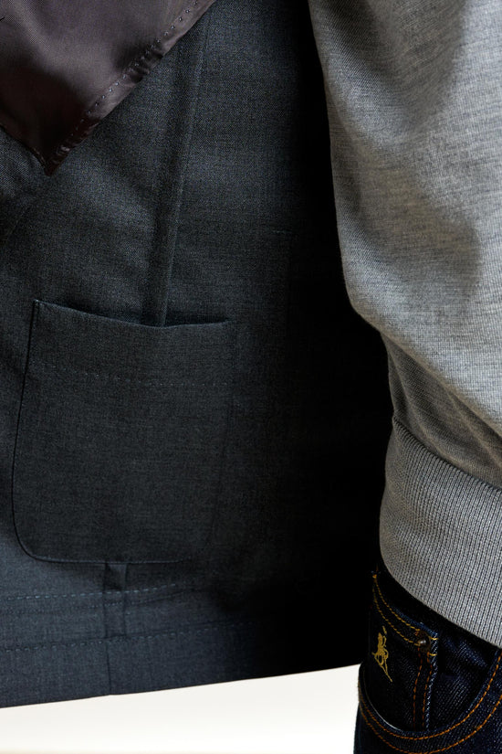 Chelsea Shirt Jacket Eton Grey - View 9