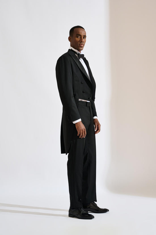 Scabal Black Tail Coat New Deluxe 54 EU | 44 UK Scabal Black Tail Coat New Deluxe 54 EU | 44 UK
