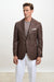 Soho Jacket Taormina Plain Tobacco - View 1