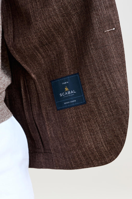 Soho Jacket Taormina Plain Tobacco - View 6