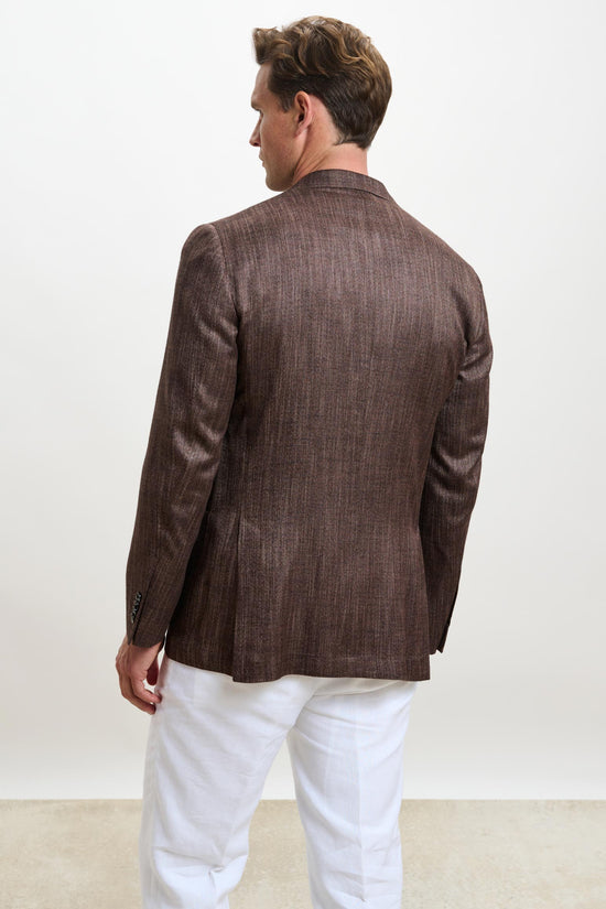 Soho Jacket Taormina Plain Tobacco - View 7