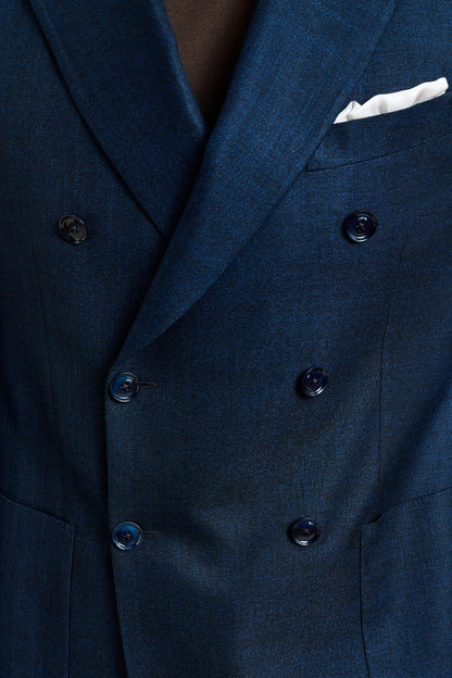 Soho Jacket Taormina Plain Navy - View 4