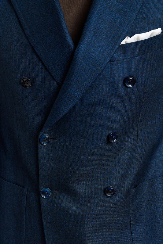 Soho Jacket Taormina Plain Navy - View 4