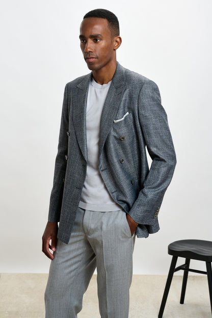 Soho Jacket Taormina Plain Grey - View 1