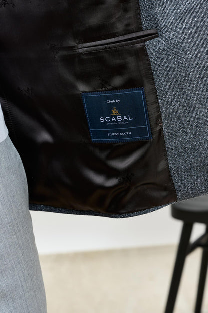 Soho Jacket Taormina Plain Grey - View 8