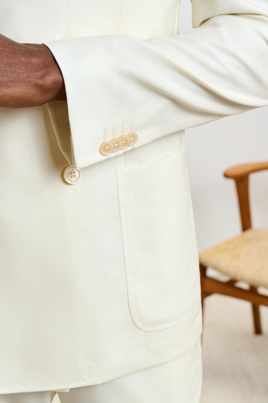 Kenton Jacket Summer Cashmere Offwhite - View 4