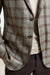 Kenton Jacket Taormina Check Base Grey Brown - View 4