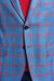 Kenton Jacket Taormina Check Light Blue Red - View 5