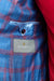 Kenton Jacket Taormina Check Light Blue Red - View 7