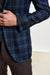 Kenton Jacket Taormina Check Dark Brown Blue - View 4