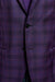 Kenton Jacket Mosaic Check Dark Aubergine - View 4