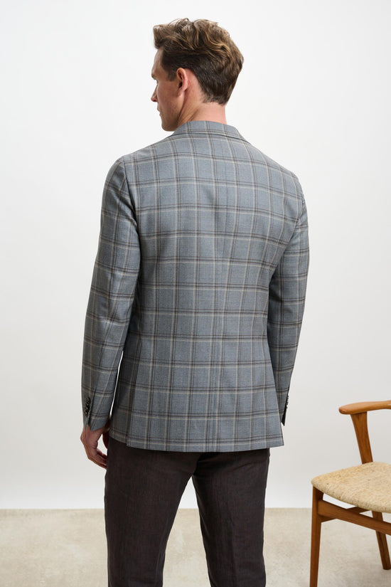 Kenton Jacket Mosaic Dark Grey - View 8