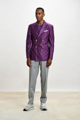 Kenton Jacket Rhapsody Herringbone Violet - View 2