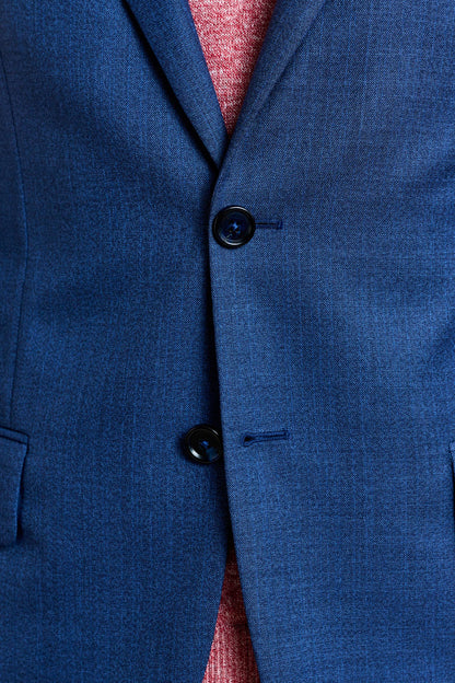 Kenton Jacket Crossover Plain Blue - View 4