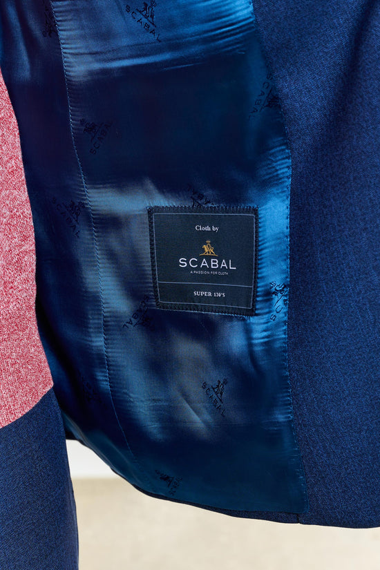 Kenton Jacket Crossover Plain Blue - View 5