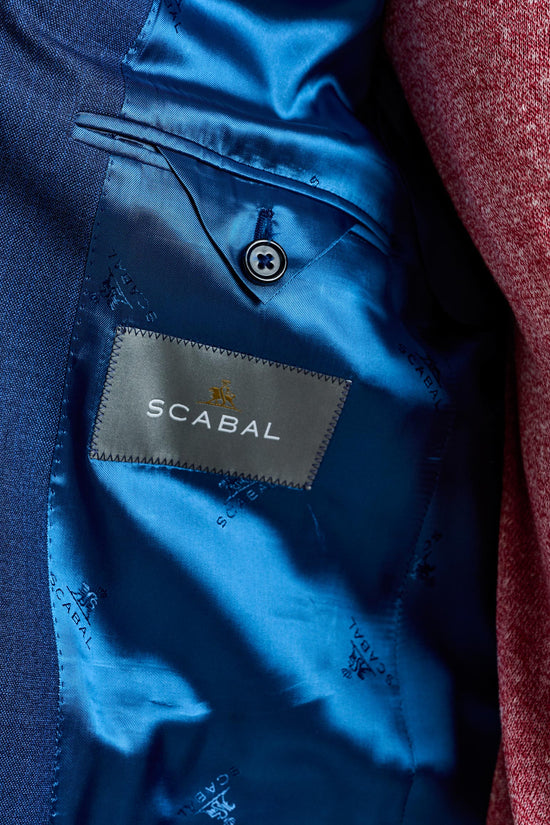 Kenton Jacket Crossover Plain Blue - View 6