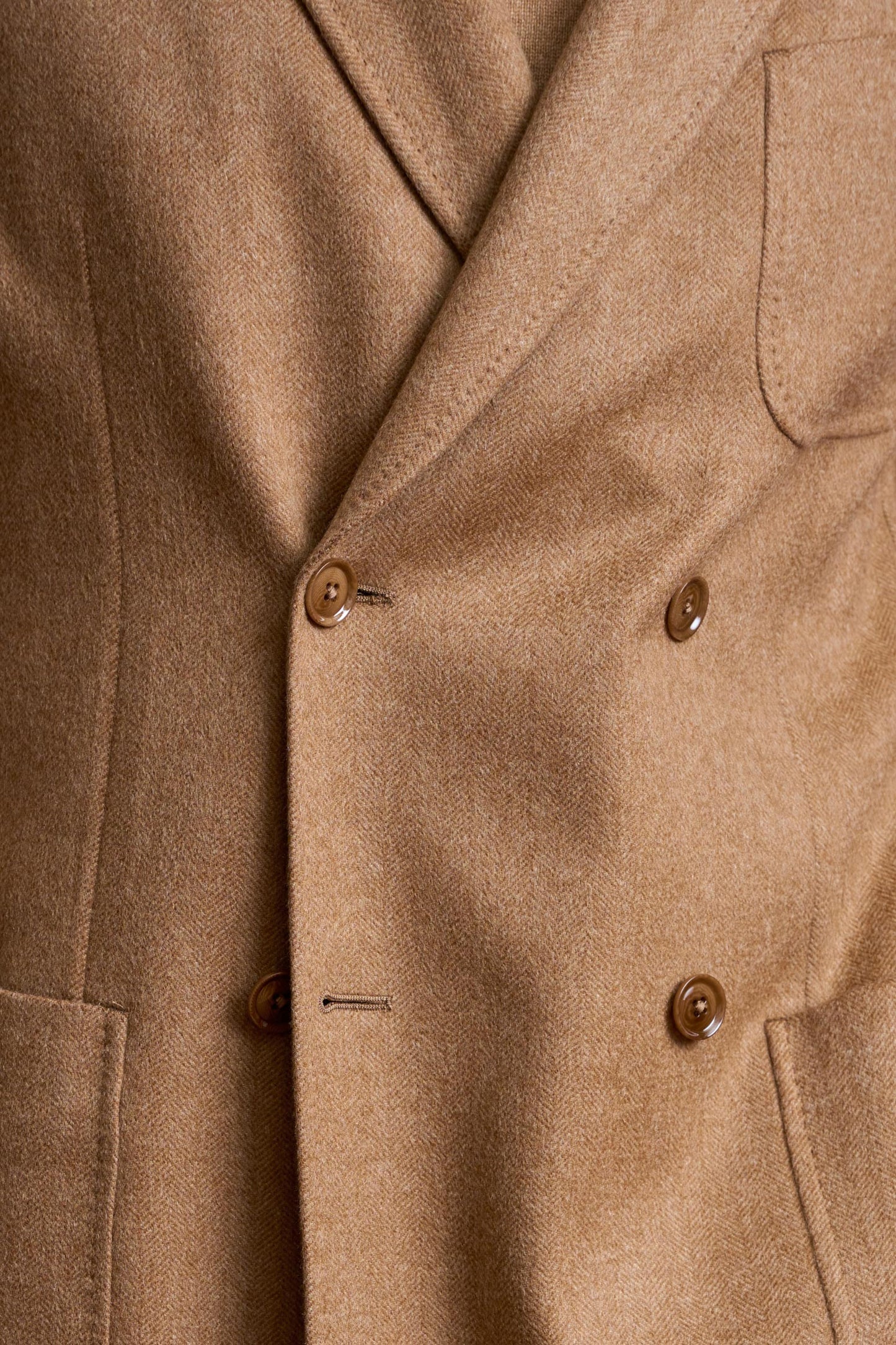 Brown 100% Cashmere Kenton Jacket St Moritz - View 4