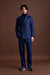 Blue 100% Cashmere Kenton Jacket St Moritz - View 1