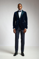 Black Cotton Kenton Tuxedo Festival - View 1