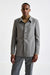 Mid Grey Wool Chelsea Shirt Jacket Harmony - View 3