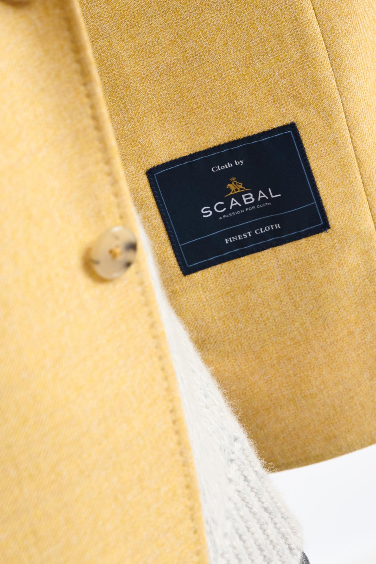 Yellow Wool Kenton Jacket Harmony - View 6