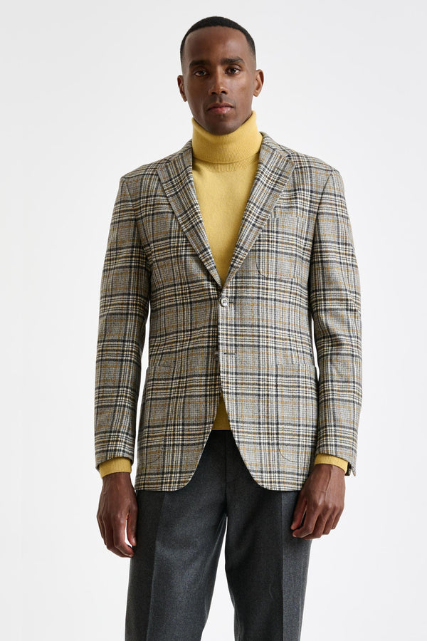 Chaqueta Kenton De Lana Gris Medio Escape