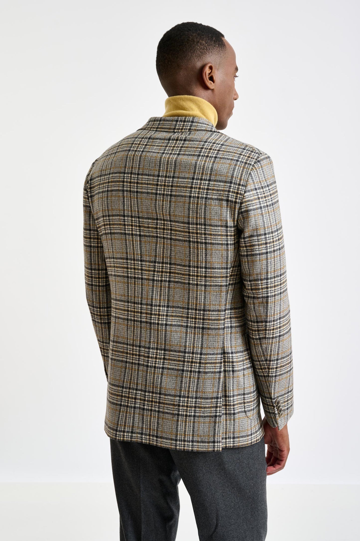 Mid Grey Wool Kenton Jacket Escape - View 7