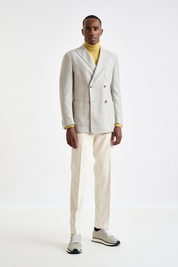 Veste Kenton En Laine Gris Clair Harmony