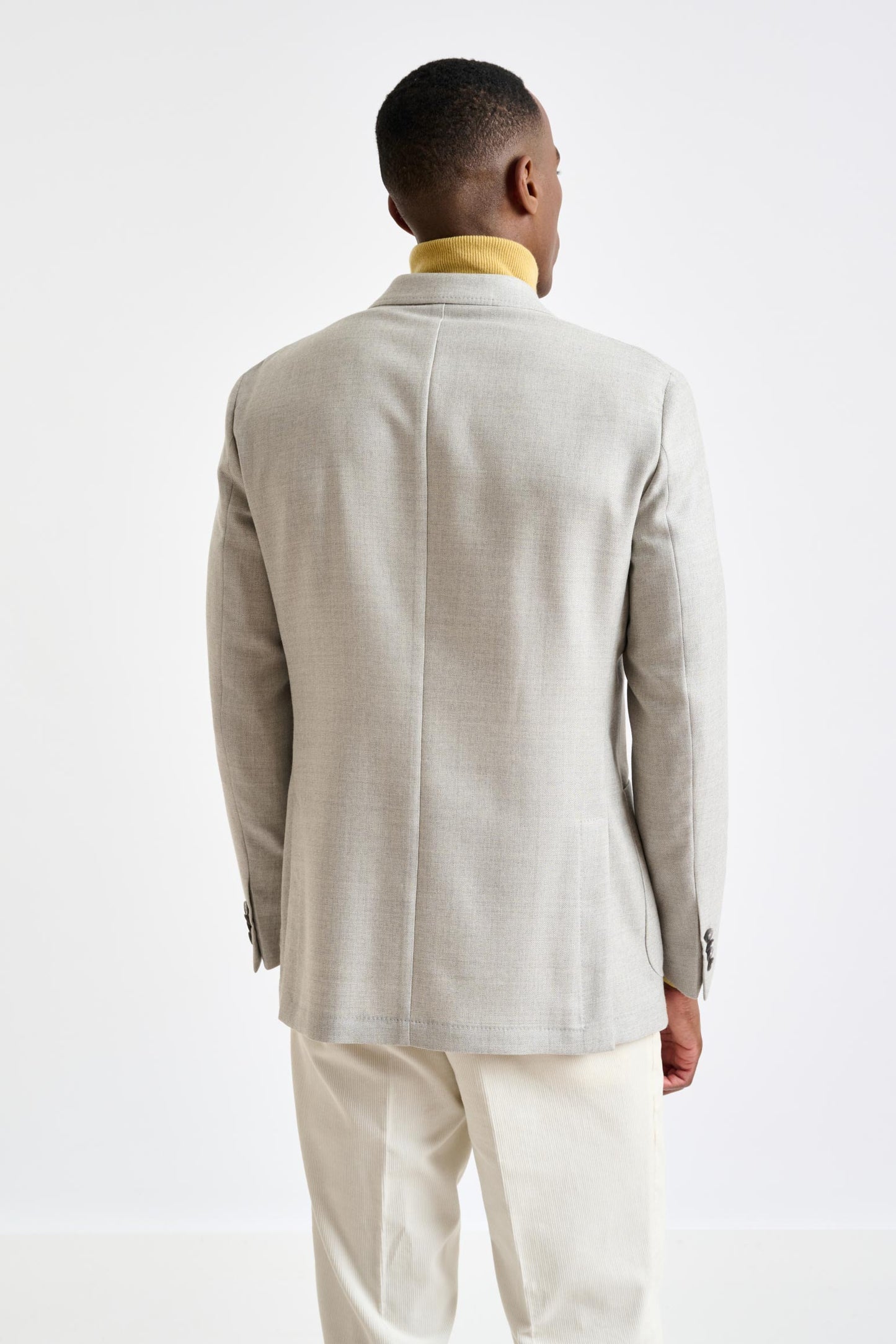 Light Grey Wool Kenton Jacket Harmony - View 7