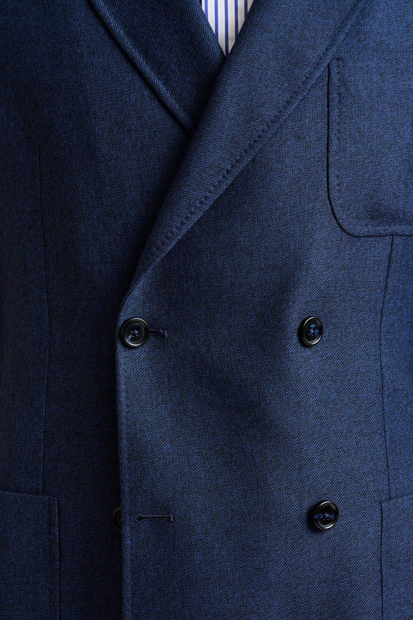 Blue Wool Kenton Jacket Autumn Leaves